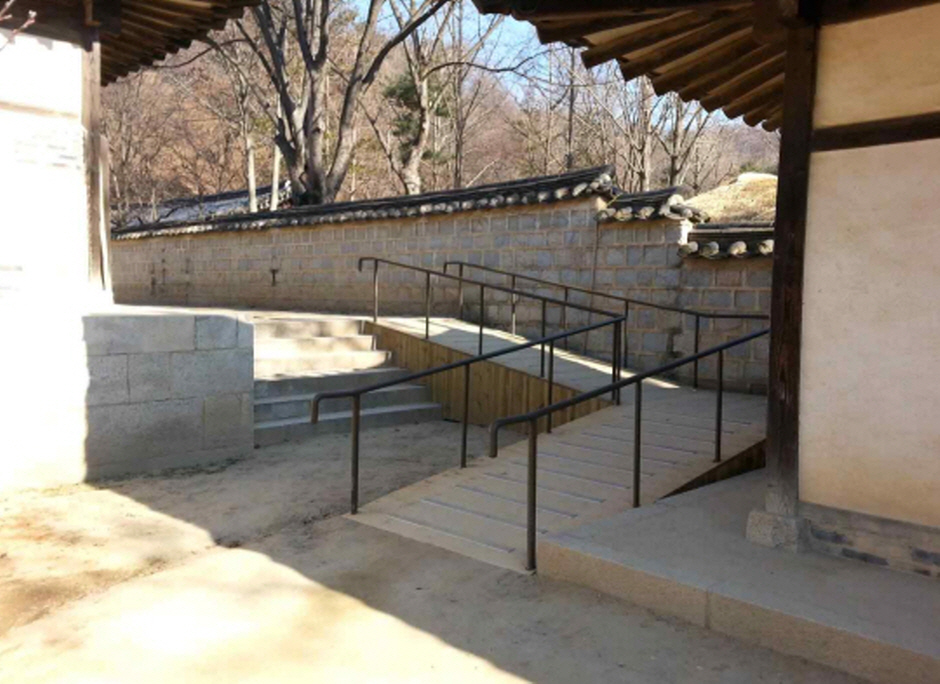 계단부 경사로
